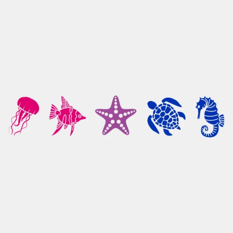Subtle Pride Sea Creatures Beach Summer