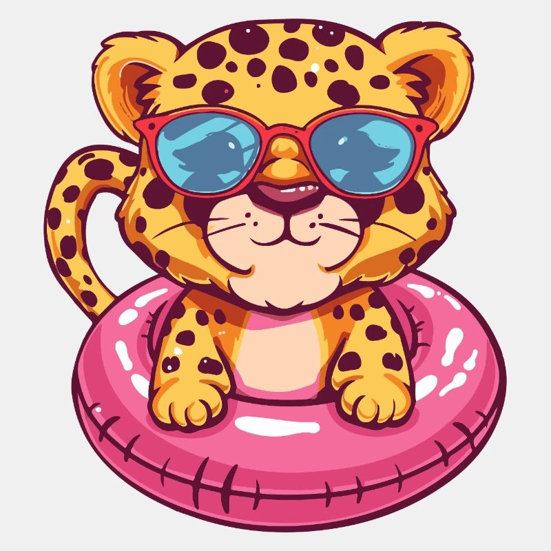 Leopard Comic Cool