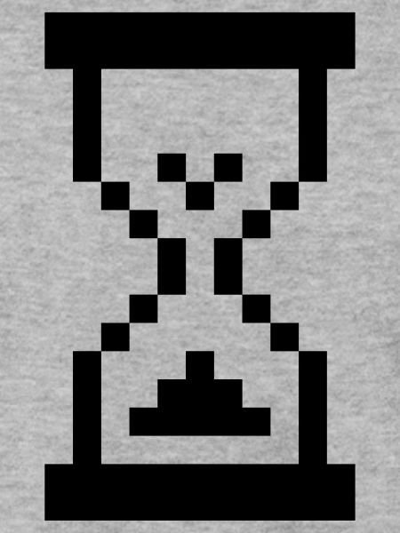 Computer Sanduhr - Konzept Warten