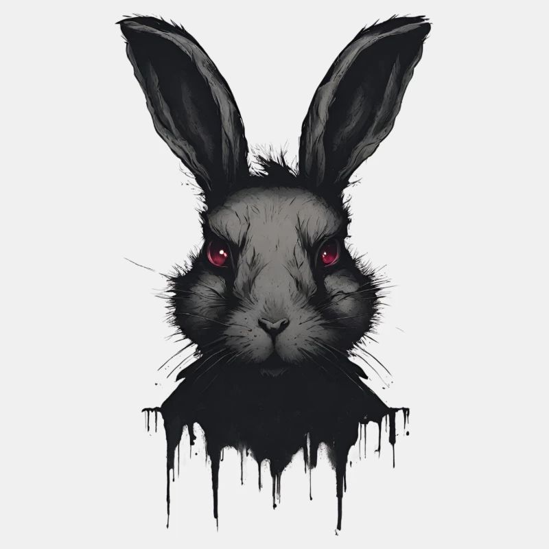 Dunkler Hase