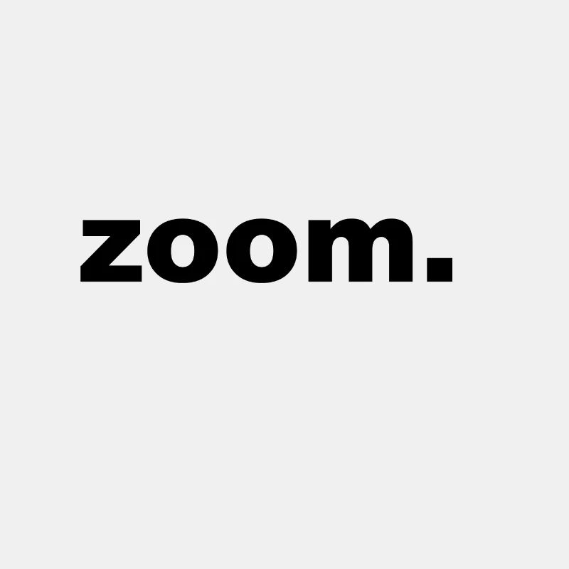 zoom schwarz