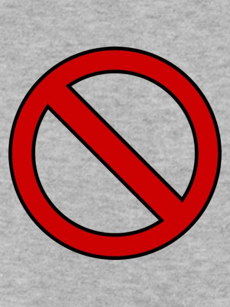 Verboten Schild Geschenk Idee
