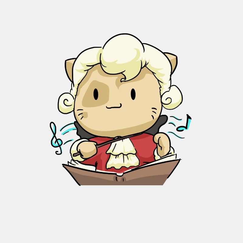 Chat de Mozart