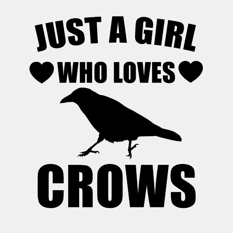 Rabe Krähe Geschenk Mädchen