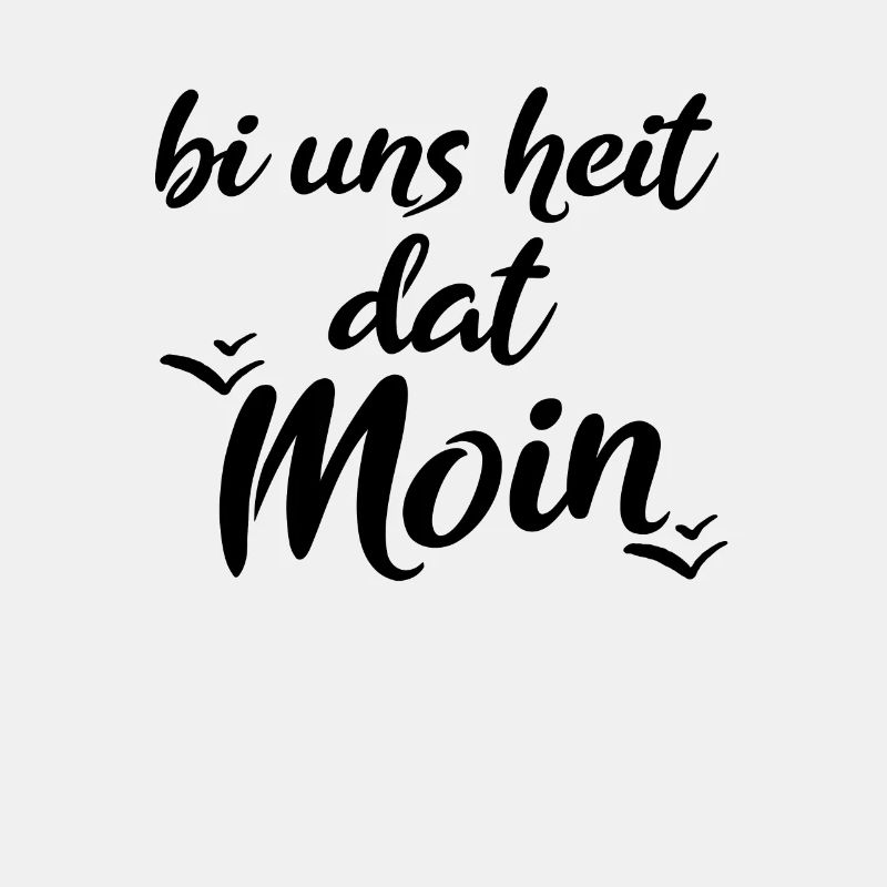 Moin Plattdeutsche Begrüßung Ostfriese Geschenk