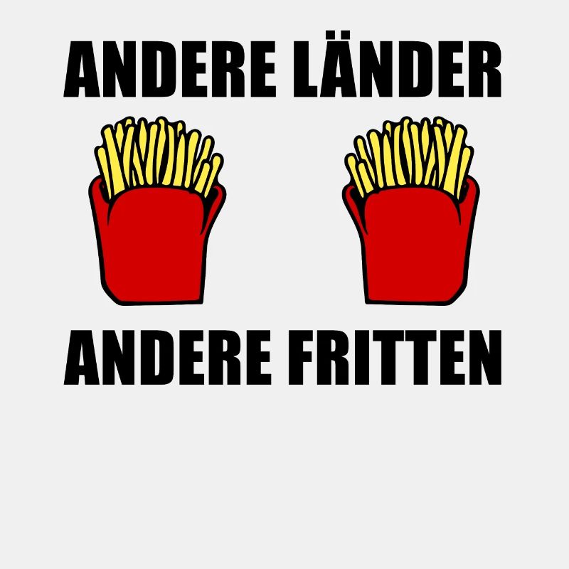 Pommes Fritten Spruch Geschenk