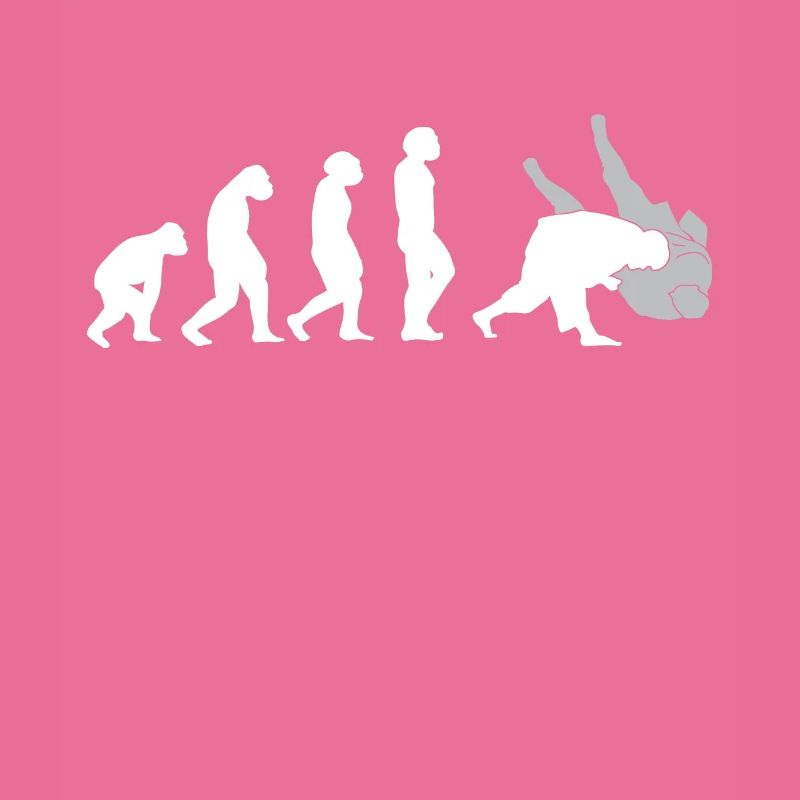 Judo Evolution cool judoka retro gift