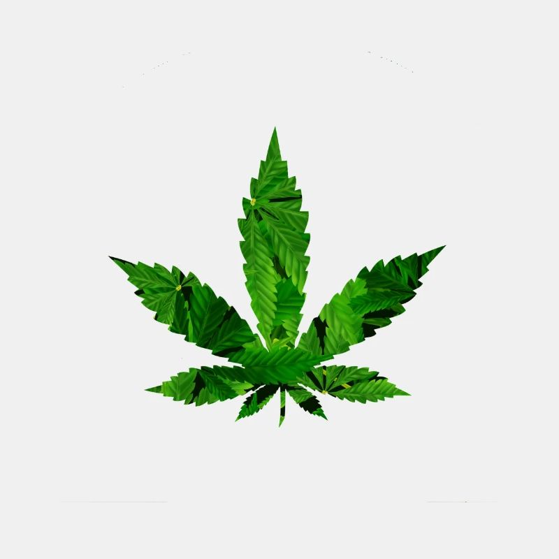 Cannabis Weedblatt