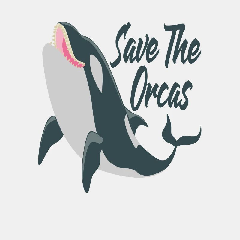 Save The Orcas Schwertwal Wal Killerwal Geschenk
