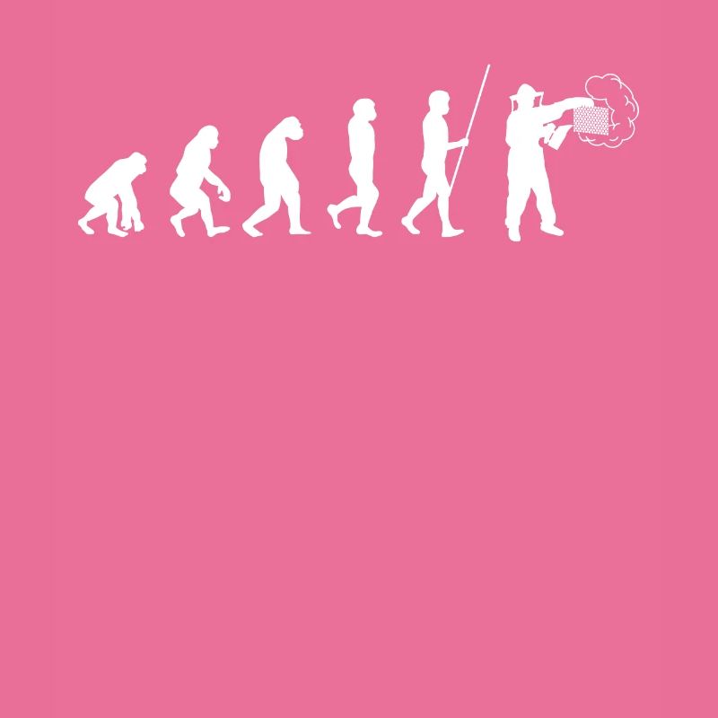 BEEKEEPER EVOLUTION | Retro beekeeper beekeeping beekeeping