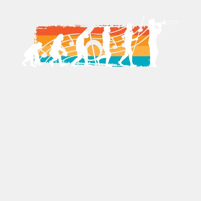 Evolution Posaune | Posaunist cooles Geschenk