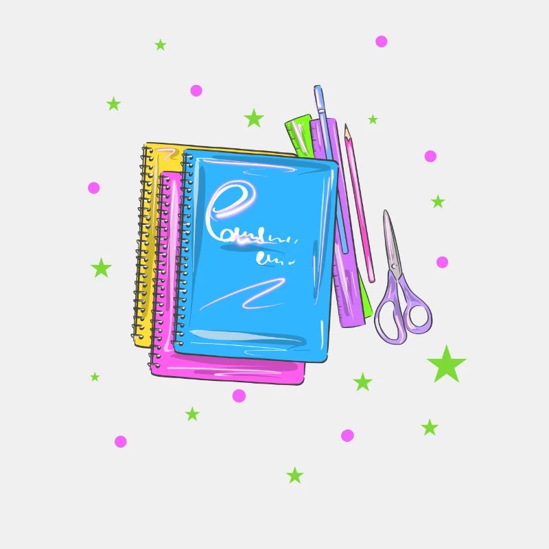 Schule Schulhefte Stifte