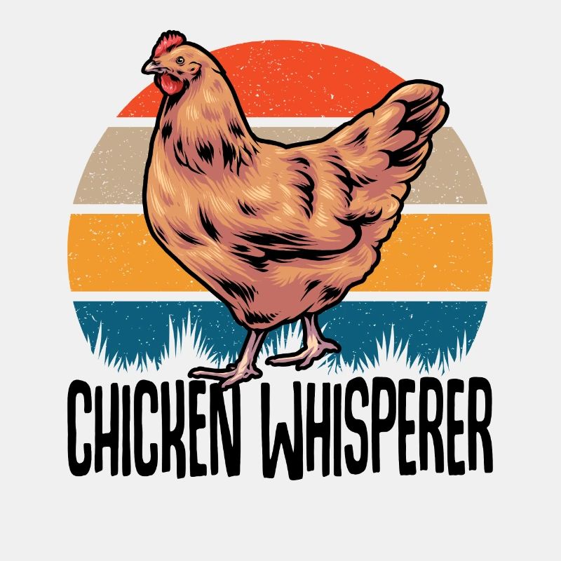 Éleveur de poulets Sort Poulet Whisperer