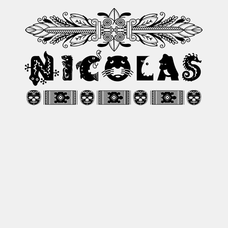 NICOLAS boys name personalized