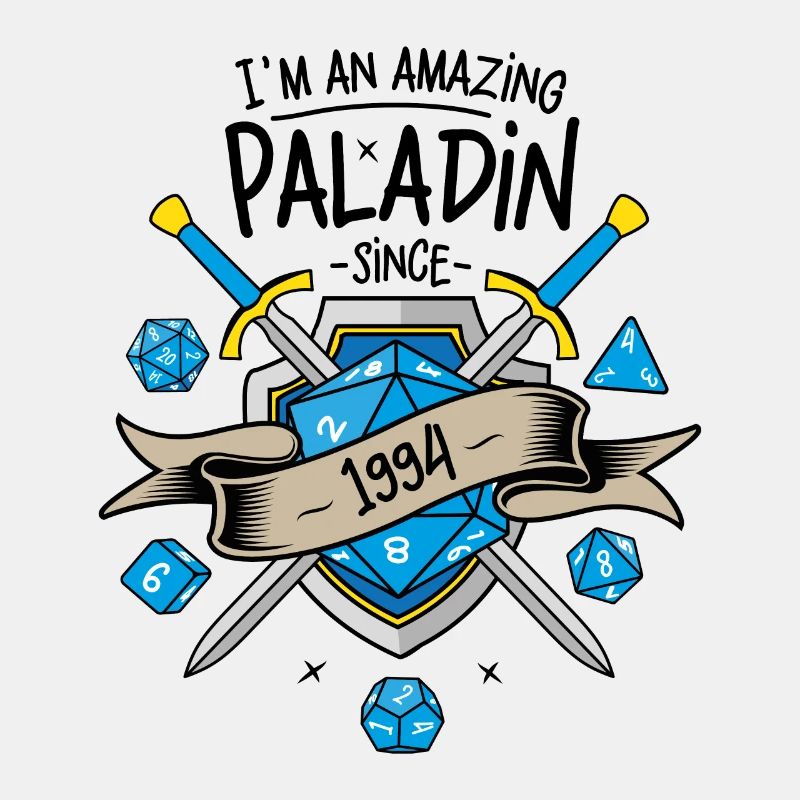 Ich bin seit 1994 ein erstaunlicher Paladin