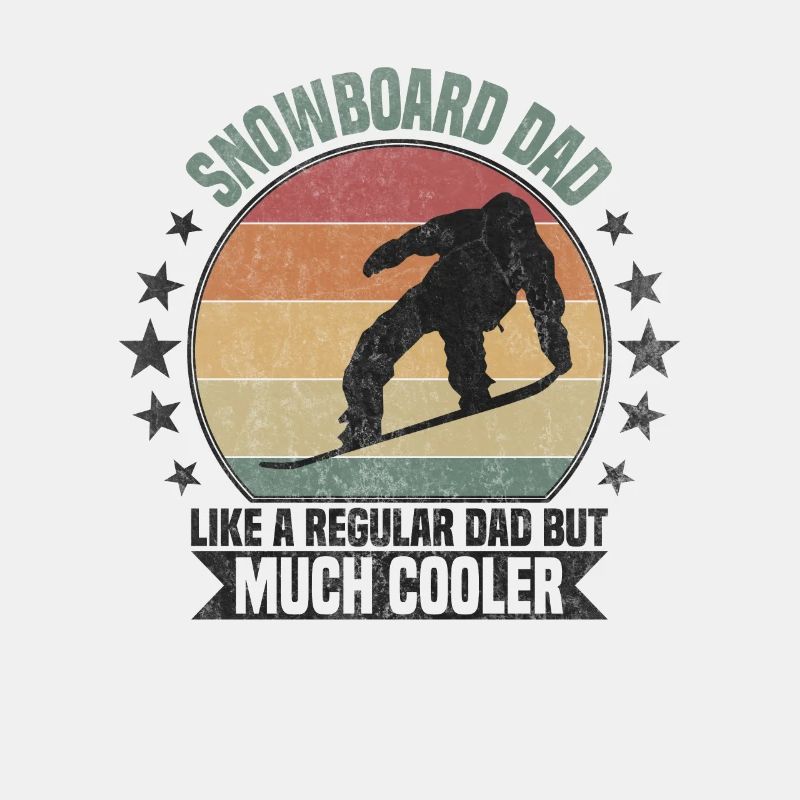 Snowboard dad