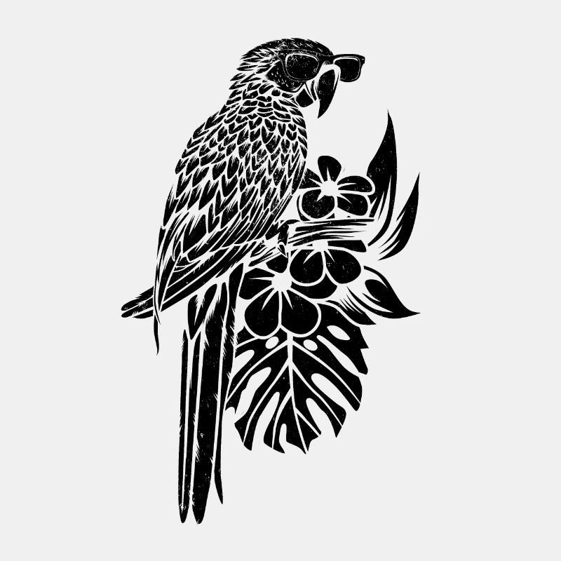 Parrot bird lover parrot bird