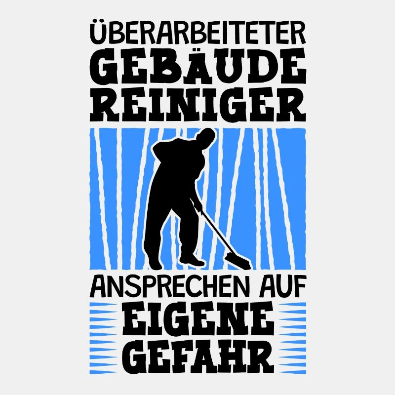 Überarbeiteter Gebäudereiniger Fensterputzer