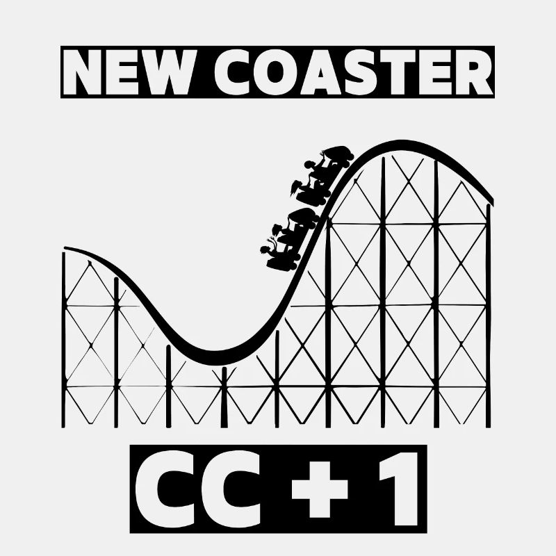 New Coaster CC 1 Achterbahn Freizeitpark Adrenalin