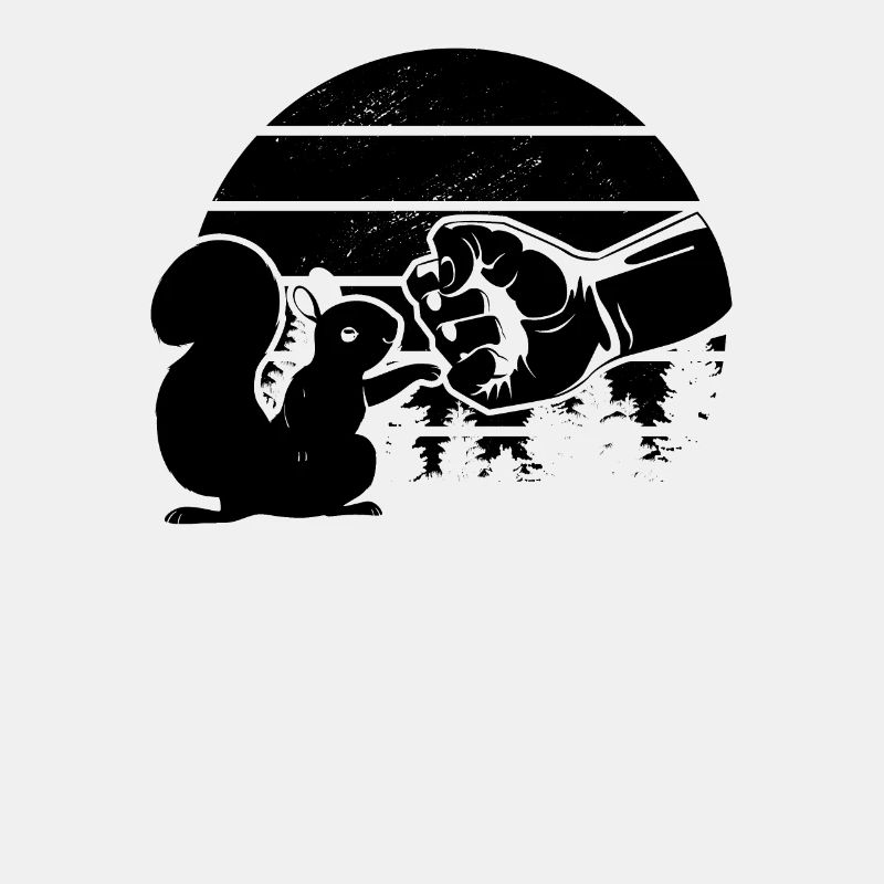 Eichhörnchen Fauststoß Eichhörnchen Liebhaber