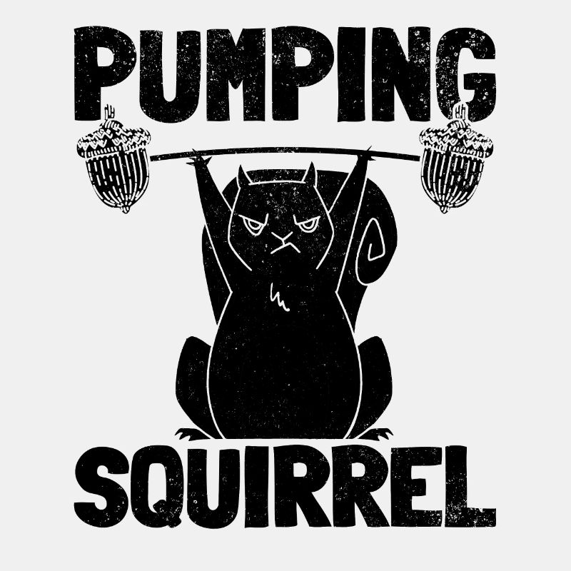 Eichhörnchen Powerlifting Eichhörnchen