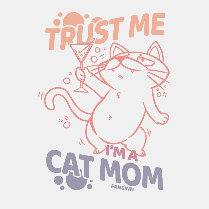 meilleur chat maman chat dame propriétaire de chat Geschen