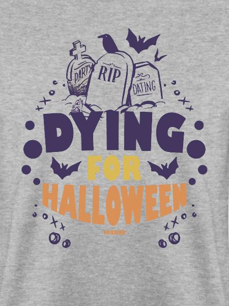 ich sterbe für Halloween