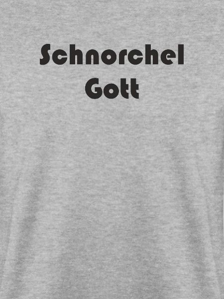 Tauchen - Schnorchel Gott