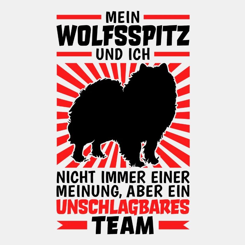 Wolfsspitz unschlagbar deutscher Spitz Keeshond