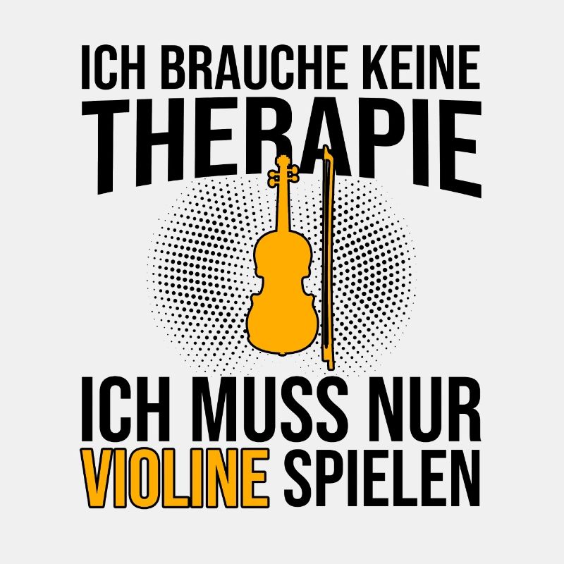 Violine Therapie Spruch