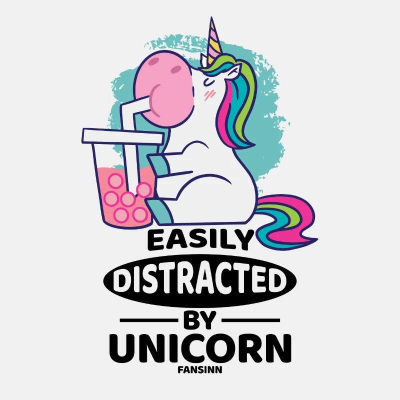Easily Distracted By Unicorn