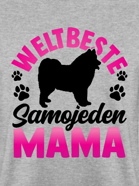 Weltbeste Samojede Mama Samojedenspitz
