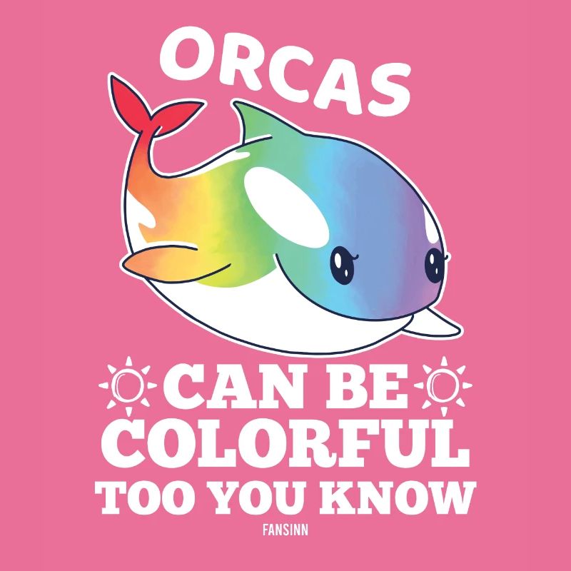 Orca Orka Killerwal Delfin bunt