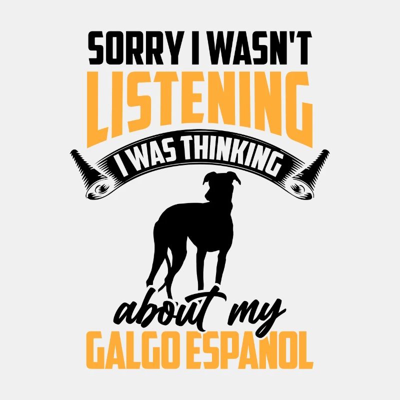 Pensé à mon Galgo Espanol Galgo Espanol