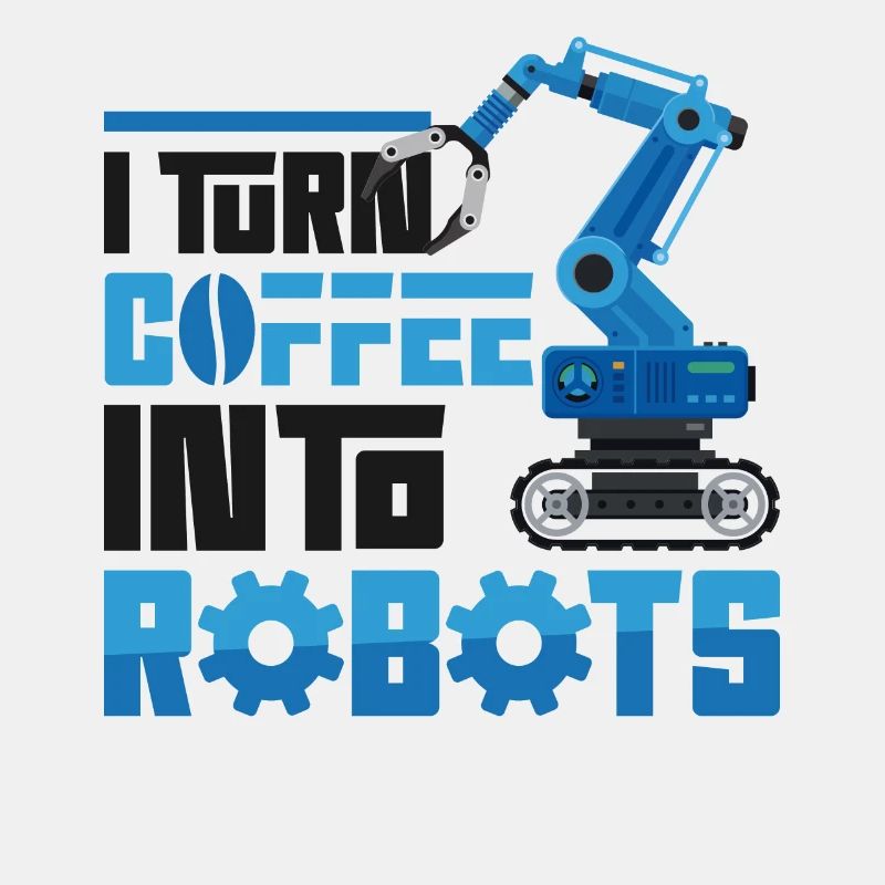 Robot Robotics Engineer Coffee I