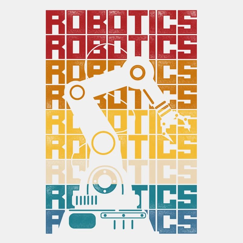 Robot Robotics Engineer Retro