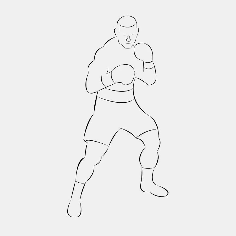 Boxer drawn
