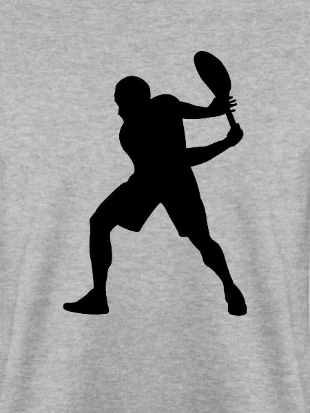 tennis silhouette