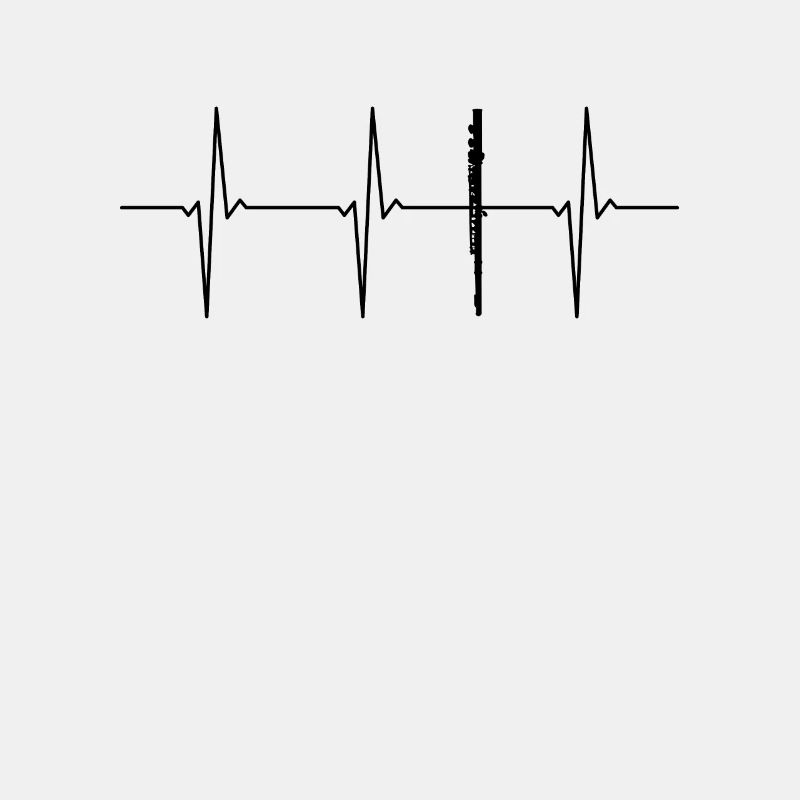 Querflöte EKG Herzschlag