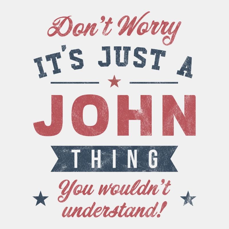 C’est un truc de John