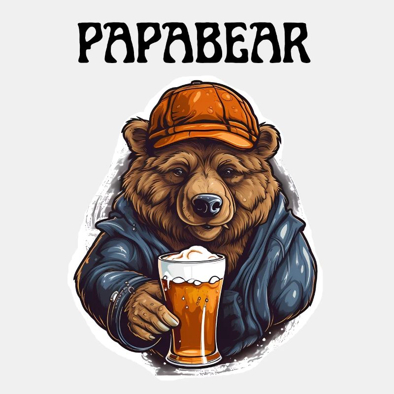 Papa Bear proud Daddy stolzer Vater