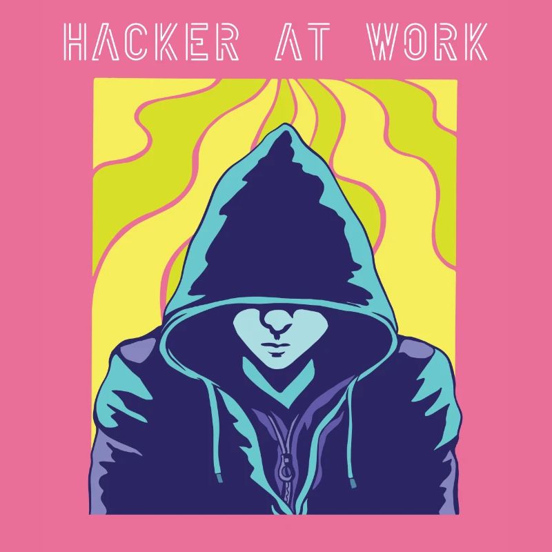 Hacker at work
