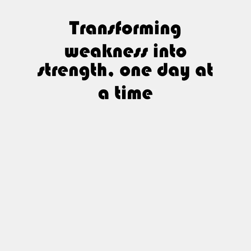 Fitness - Transforming weakness into strength,