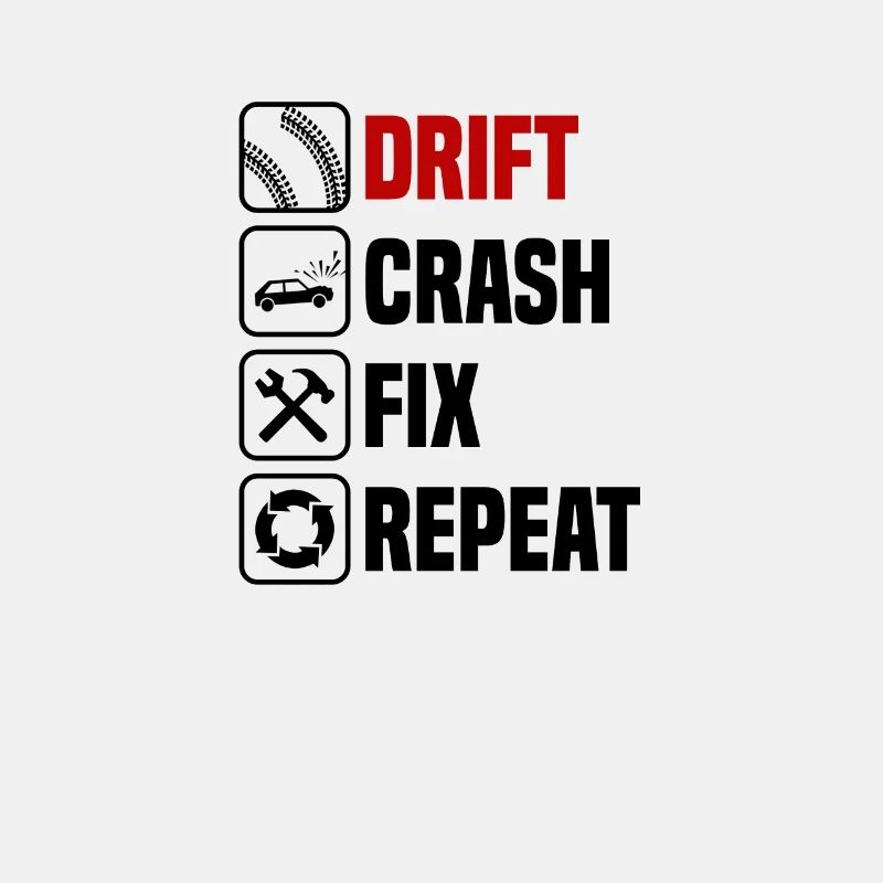 Déraper, s’écraser, réparer, répéter