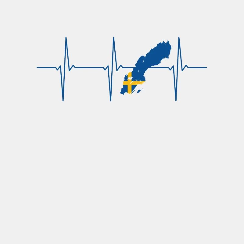 Schweden EKG Herzschlag