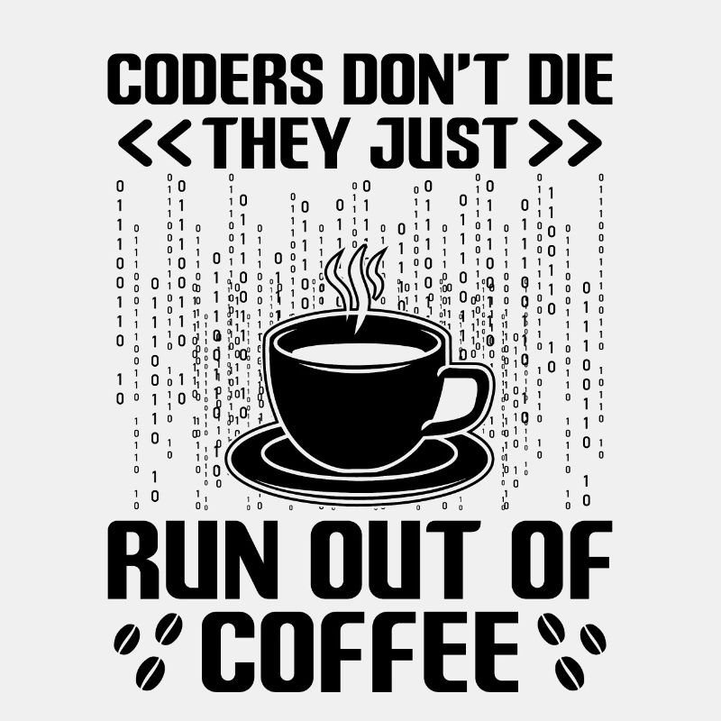 Café Codage Programmeur Codeur Développeur Nerd Coff