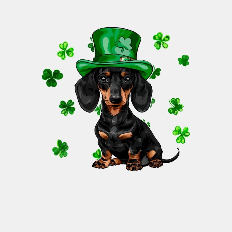 Teckel St Patrick’s Day Shamrock