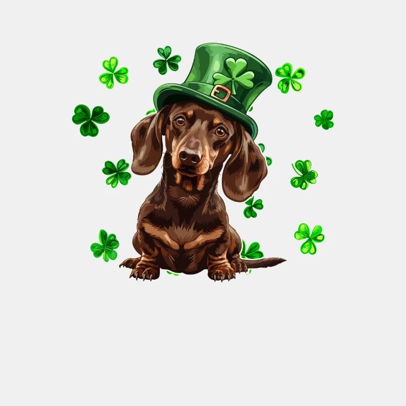 Teckel St Patrick’s Day Shamrock