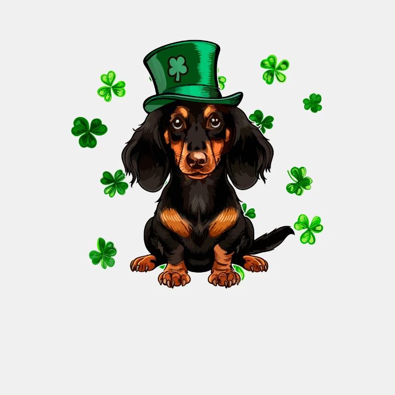Teckel St Patrick’s Day Shamrock