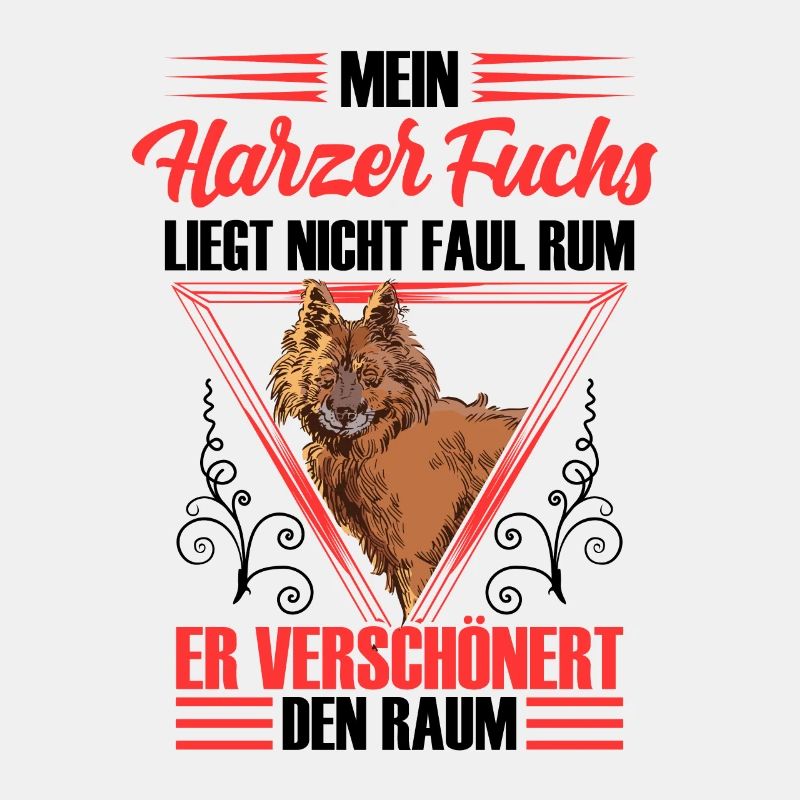 Harz fox is not lazy Old German herding dog